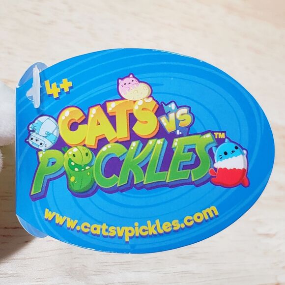 Cepia Cats Vs Pickles Kitty Cane #090 Ultrasoft Collectible Christmas Plush NWT - Picture 10 of 12